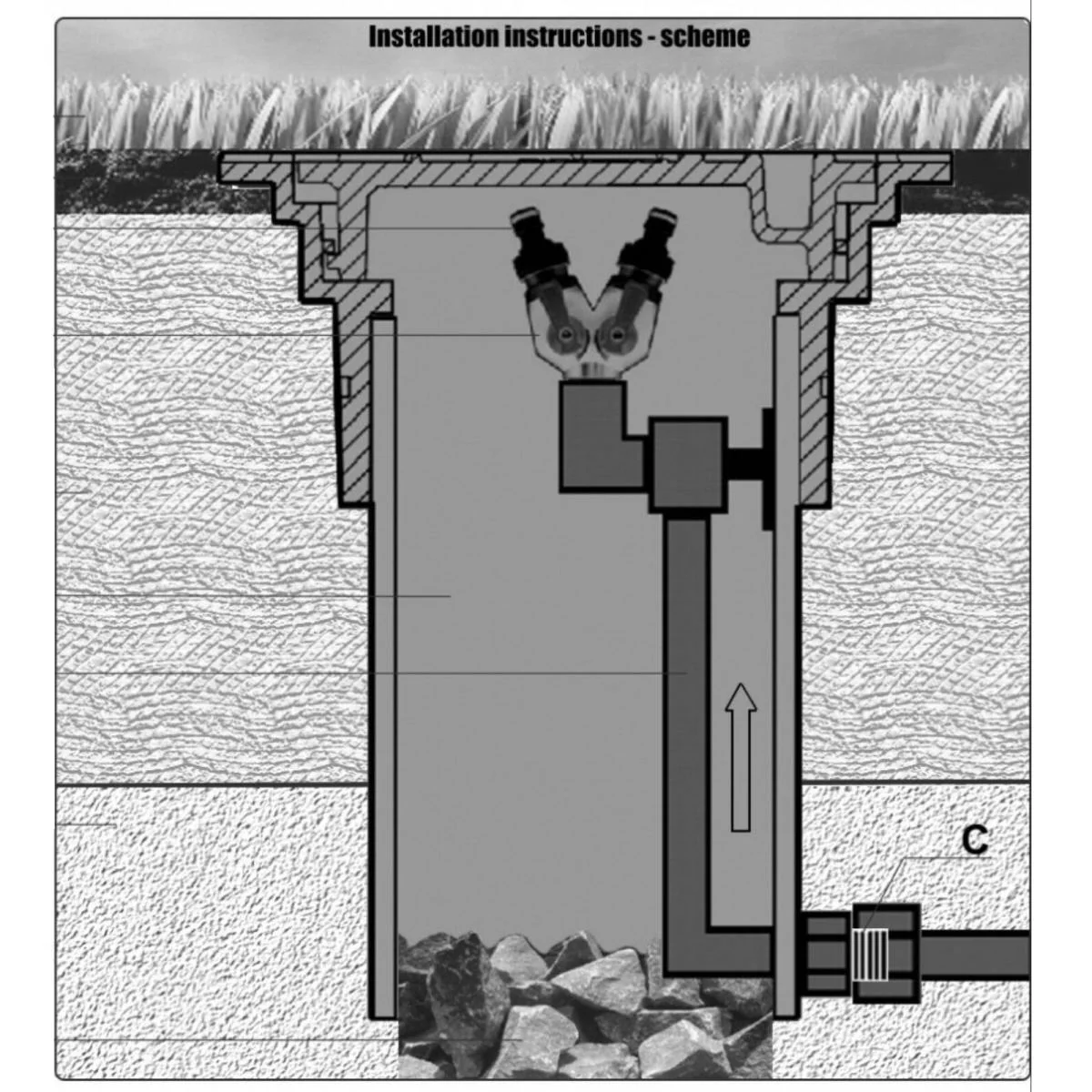 Ventilschacht Ventilkasten Wassersteckdose - Image 12