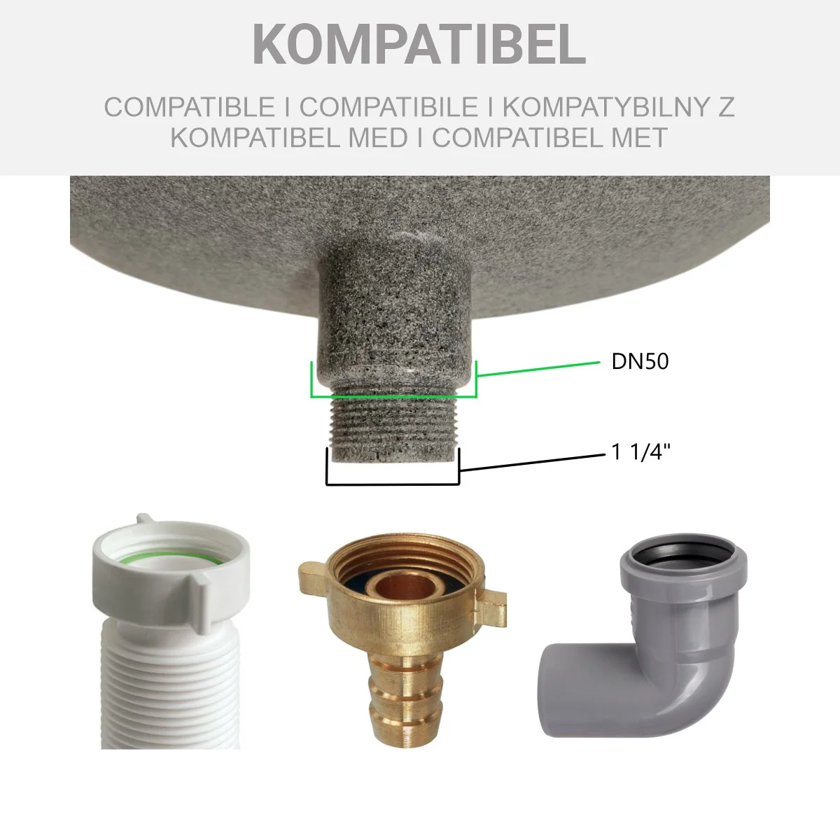 Waschbecken, Ausgussbecken aus Kunststoff mit Zubehör - Image 39