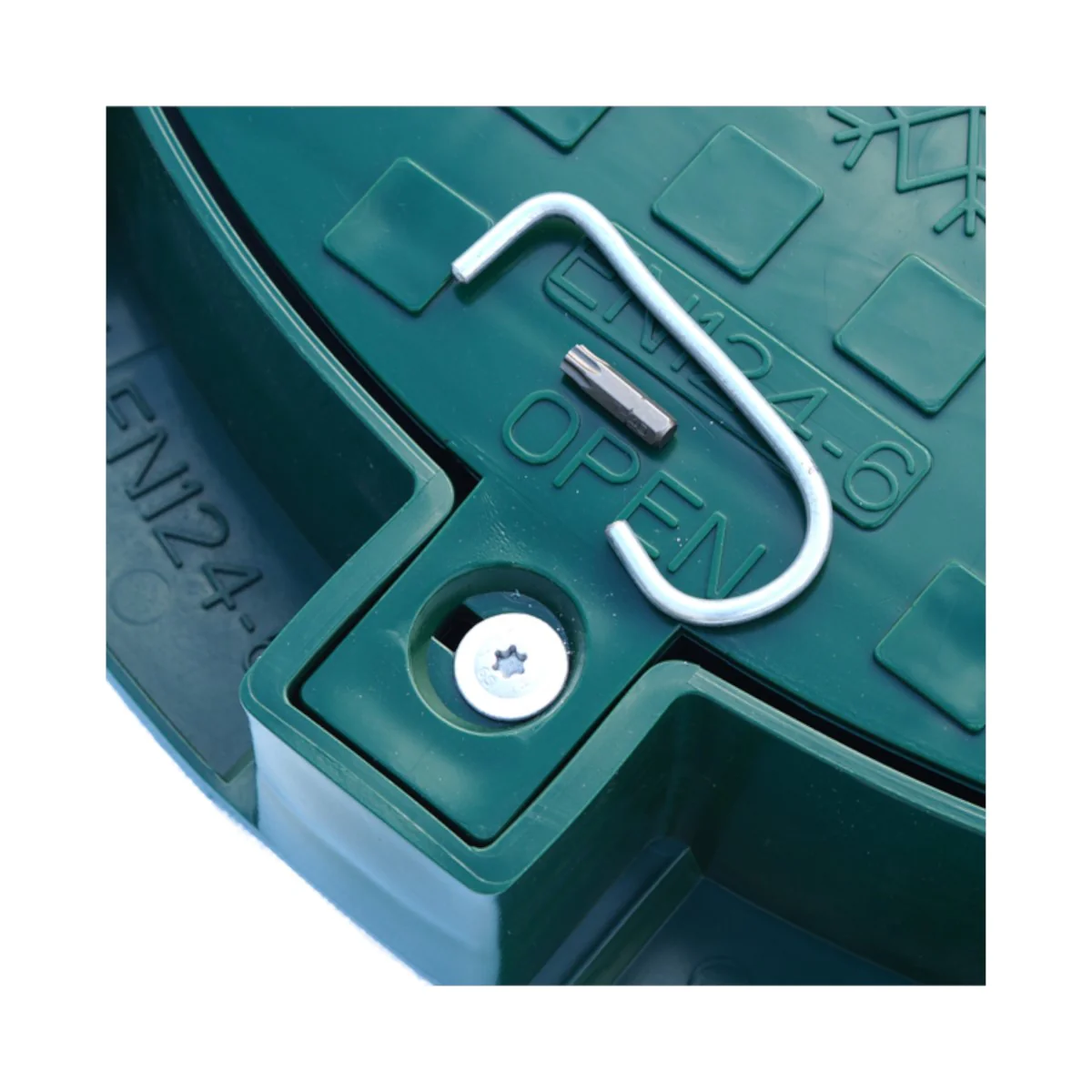 Schachtdeckel 78cm Schachtabdeckung rund A15 belastbar bis 1,5t - Image 3