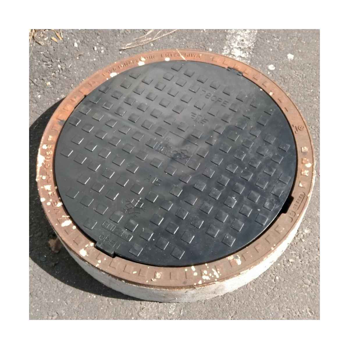 Schachtdeckel Ersatz Schachtabdeckung rund A15 belastbar bis 1,5t - Image 4