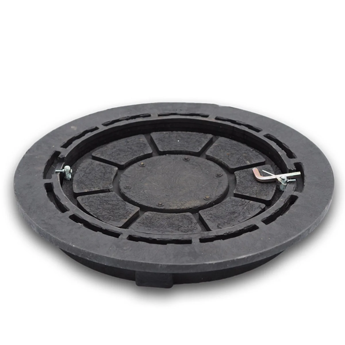 Schachtdeckel 83cm Schachtabdeckung rund B125 belastbar bis 12,5t - Image 5