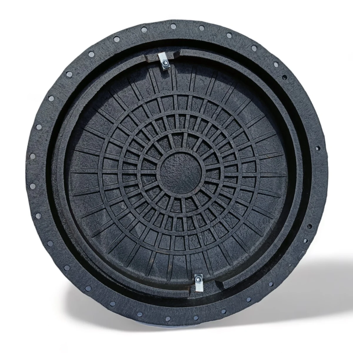 Schachtdeckel 75cm Schachtabdeckung rund A50 belastbar bis 5t - Image 4