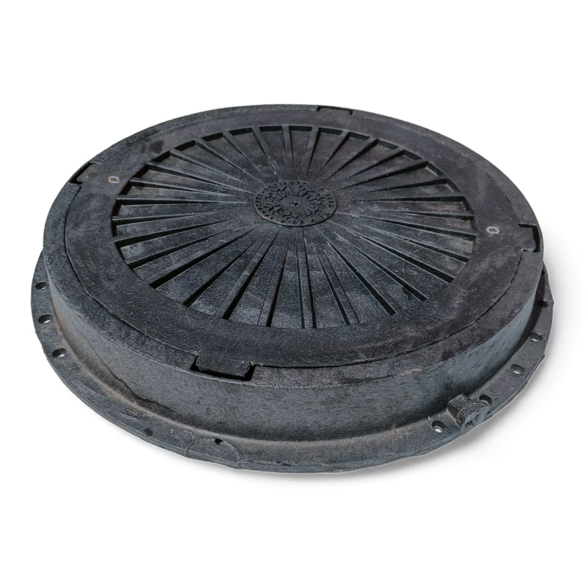 Schachtdeckel 75cm Schachtabdeckung rund A50 belastbar bis 5t - Image 7