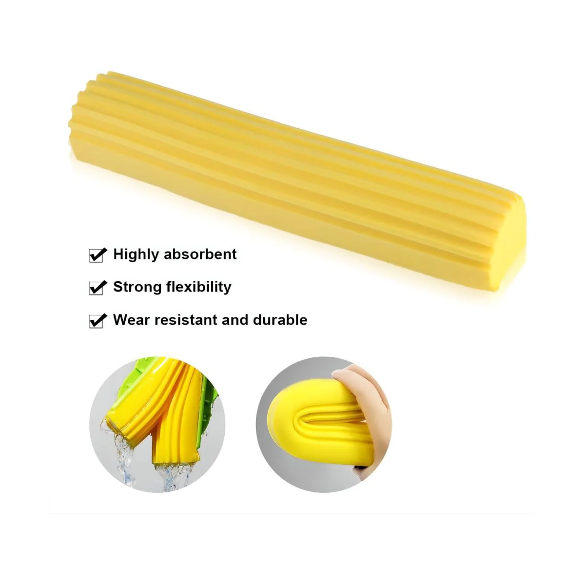 Horecano PVA Teleskop-Wischmop - Bodenwischer Faltbar - Image 3