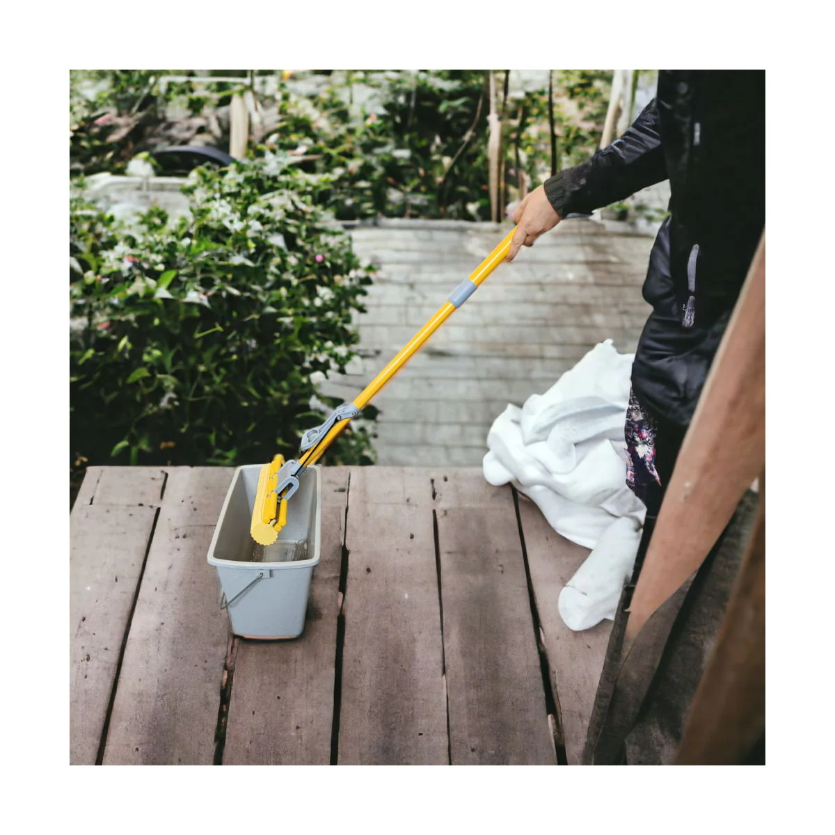 Horecano PVA Teleskop-Wischmopp mit austauschbarem Kopf - Image 5