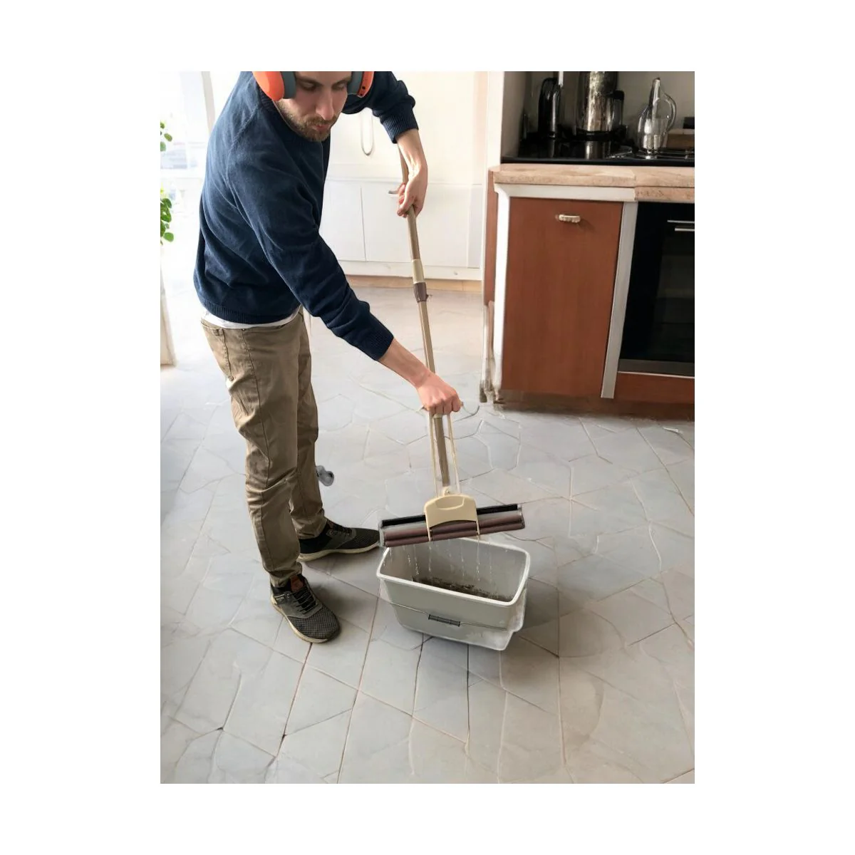 Horecano Wischmopp extrabreit 38cm Teleskopstiel für alle Böden - Image 8