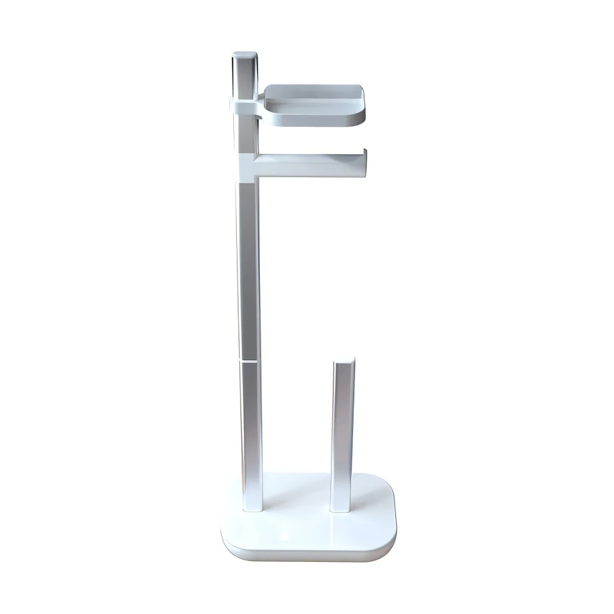 Toilettenpapierhalter Mit Ablage für Handy Ohne Bohren WC Halterung - Image 3