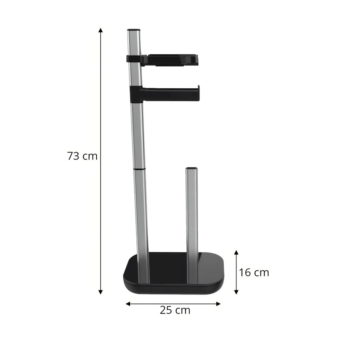 Toilettenpapierhalter Mit Ablage für Handy Ohne Bohren WC Halterung - Image 7