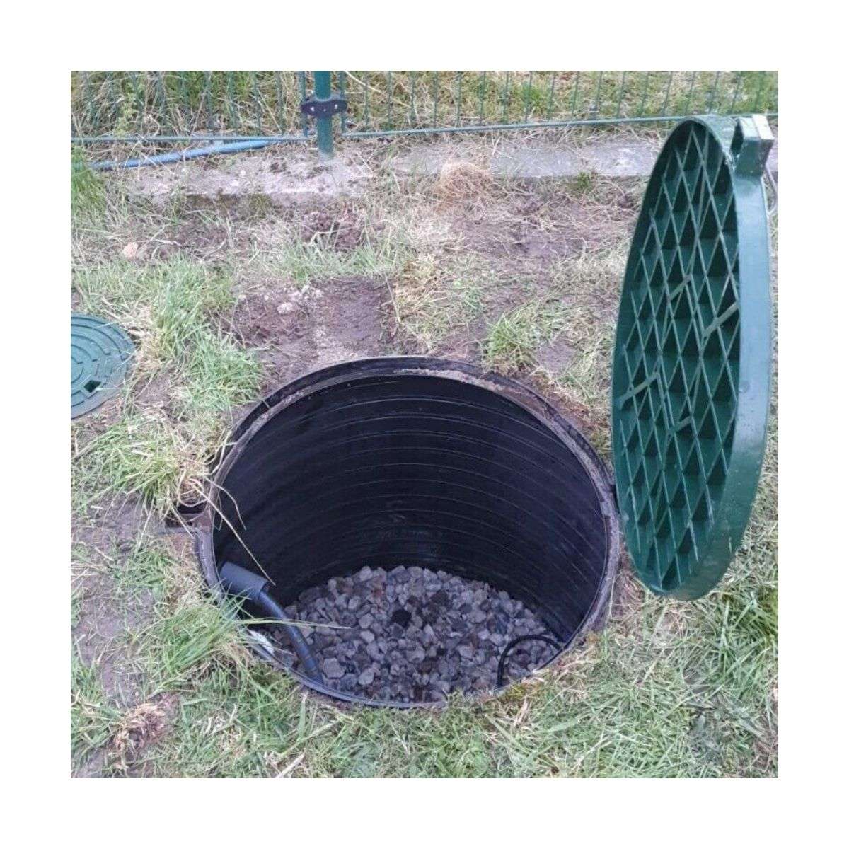 Revisionsschacht 100x100cm Kontrollschacht mit Schachtdeckel - Image 3