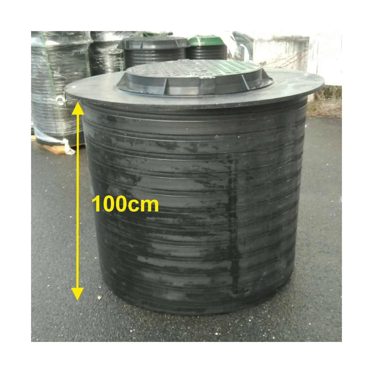 Revisionsschacht 100x100cm Kontrollschacht mit Schachtdeckel - Image 8